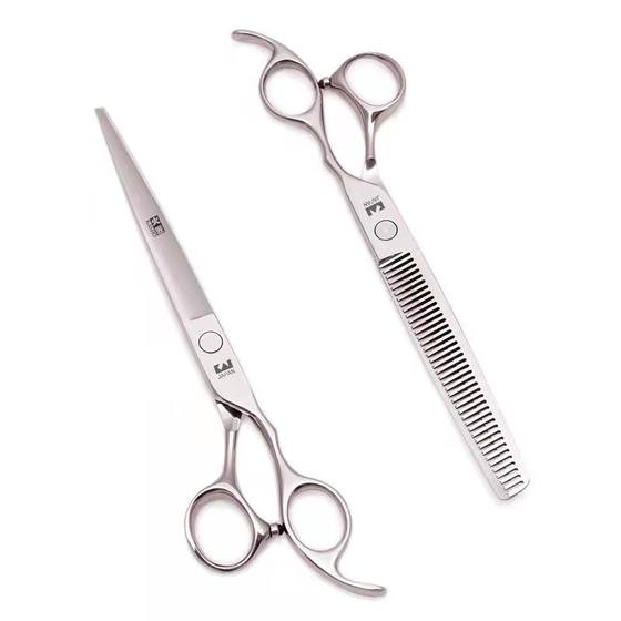 Tinker 5/5.5/6/6.5/7-inch barber scissors flat scissors bangs seamless tooth scissors thin hair salon hairdressing suit