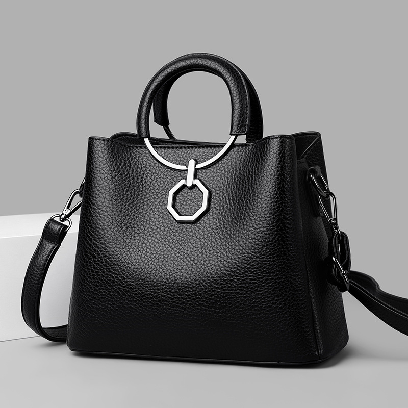 Women's bag elegant middle-aged women's mother bag versatile elegant multi-layer crossbody large capacity handbag_voghion.com