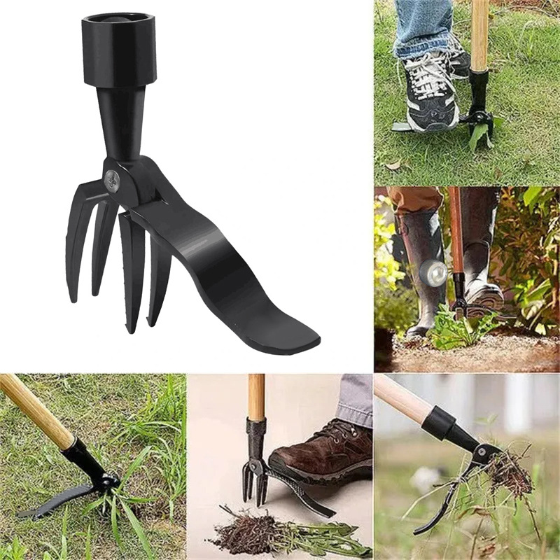 Factory new cross-border grass root puller standing manual grass puller lazy people labor-saving weeding garden grass puller artifact