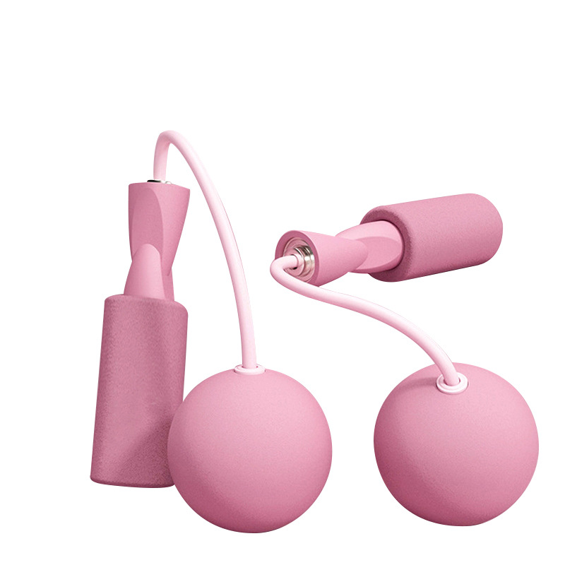 Rope skipping cordless ball training high school entrance examination fitness sports thick steel wire cross-border sporting goods wholesale children's professional