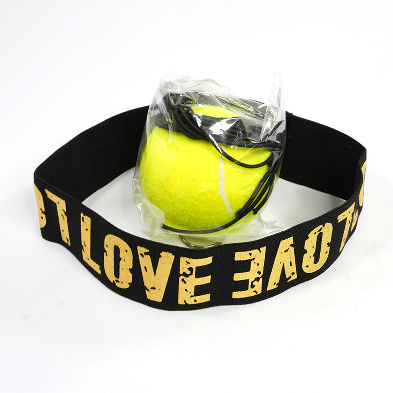 Head-mounted boxing ball with rope pu speed reaction ball PU Foam solid ball magic ball boxing training equipment