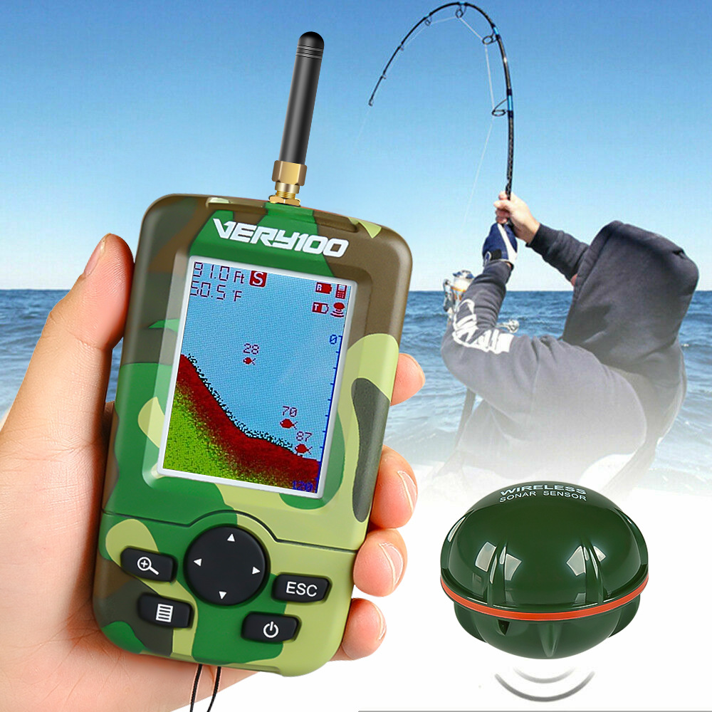 Nest fishing detection instrument fishing gear underwater HD sonar ultrasonic fish finder fish finder
