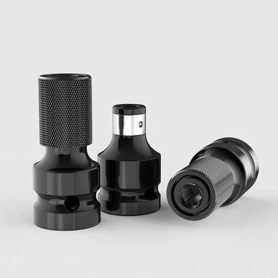 Expansion spring conversion joint electric wrench hexagon conversion electric wrench conversion 1/4 hexagon handle joint