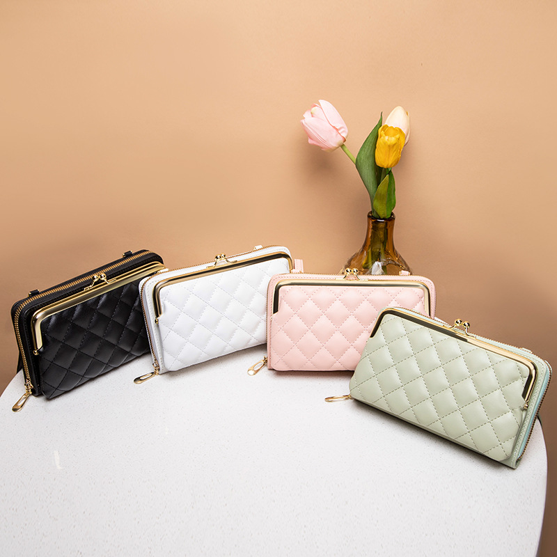 Embroidered mobile phone bag 2022ladies bag bag new foreign trade women's bag wholesale live shoulder mobile phone bag