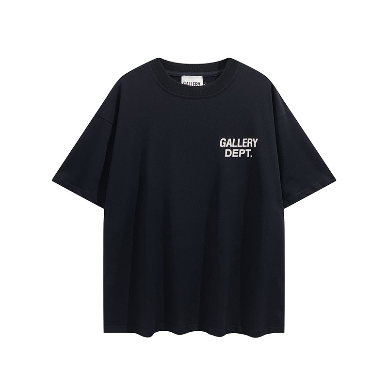 Summer fashion brand GALLERY DEPT letter slogan LOGO printing hip hop men and women casual round neck short sleeve t-shirt