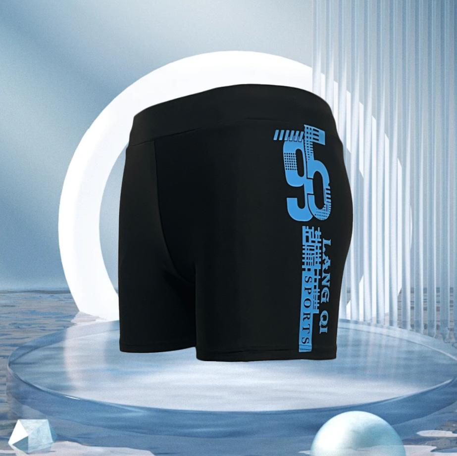 New Men's quick-drying swimming trunks adult swimming trunks men's boxer swimming trunks plus size men's swimming trunks