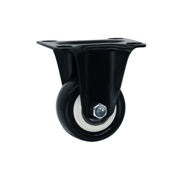 Black gold diamond caster light pvc polyurethane double bearing 1.5-inch 2-inch 2.5-inch directional Universal wheel furniture wheel