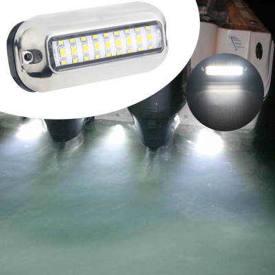 27LED lamp yacht lamp marine lamp stainless steel 316 underwater lamp underwater lamp 10-30V white light blue light green light IP