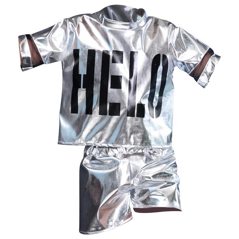 New Year's day children's jazz dance costume boys and girls kindergarten dance hip hop Hip Hop Hip Hop modern dance performance costume