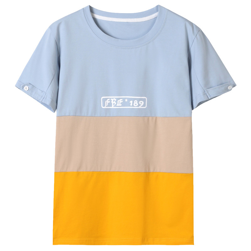Parent-Child clothing summer clothing 2024 New Korean style three-mouth children's clothing short sleeve T-shirt parent-child Women's clothing wholesale