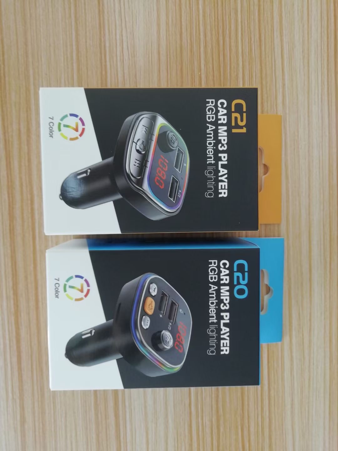 Cross-border wholesale C20 car mp3 Bluetooth player new car charger fm transmitter Bluetooth hands-free