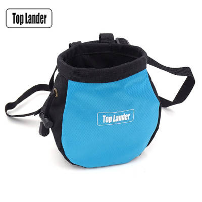 Cross-border outdoor rock climbing magnesium powder bag ice climbing waist hanging non-slip powder bag fitness single parallel bars storage waist bag can be fixed logo