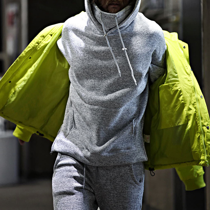 Sweater Men's 2022 Autumn High-end Sports Suit Men's Korean-style Fashionable Sweater Shorts Casual Loose Two-piece Set