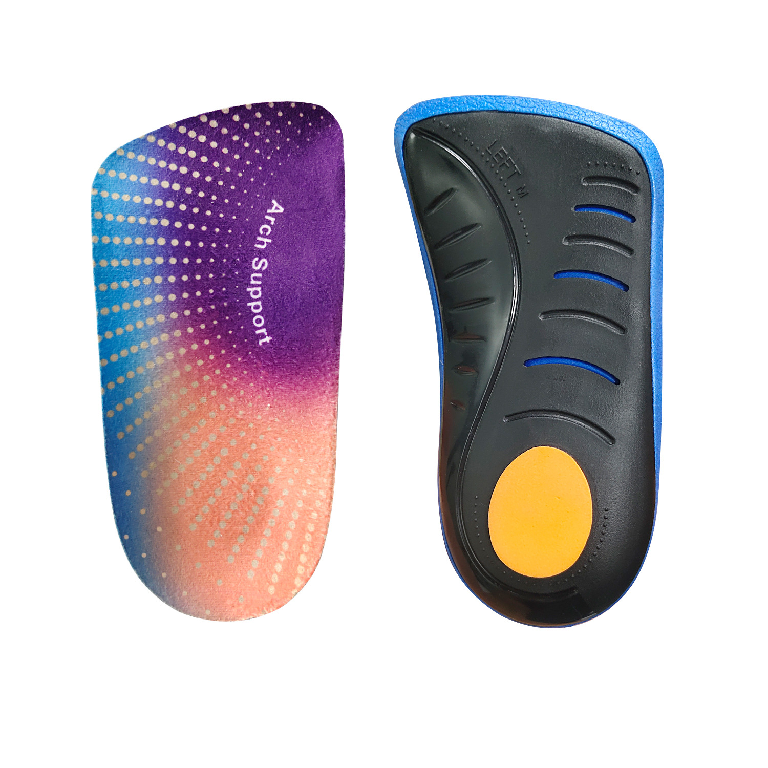 Flat Foot insole arch correction valgus varicus flat bottom XO leg orthopedic collapse support flat foot