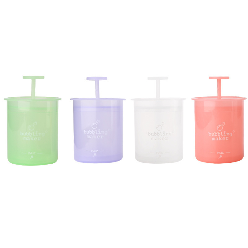 Facial Cleanser foaming machine cute foaming machine portable foaming foam machine foaming bottle net bubble Cup face washing artifact