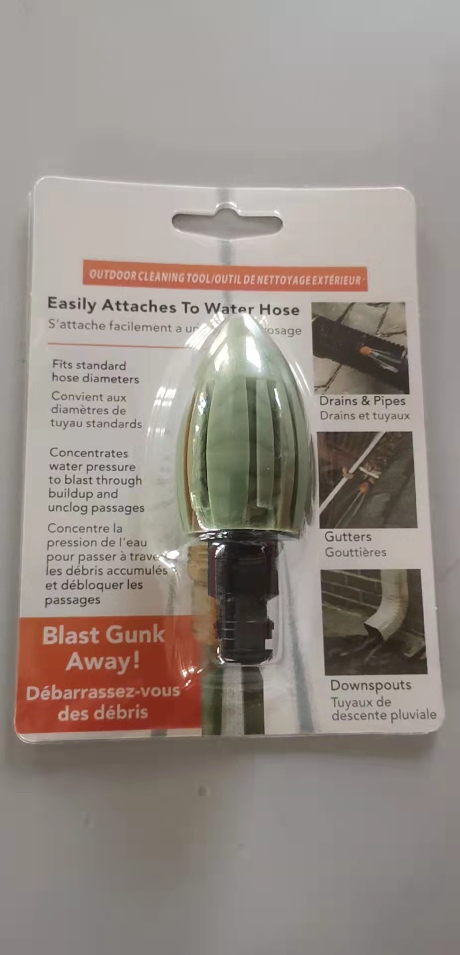Water Rocket Amazon new product Water Rocket flusher garden rinse cleaning machine