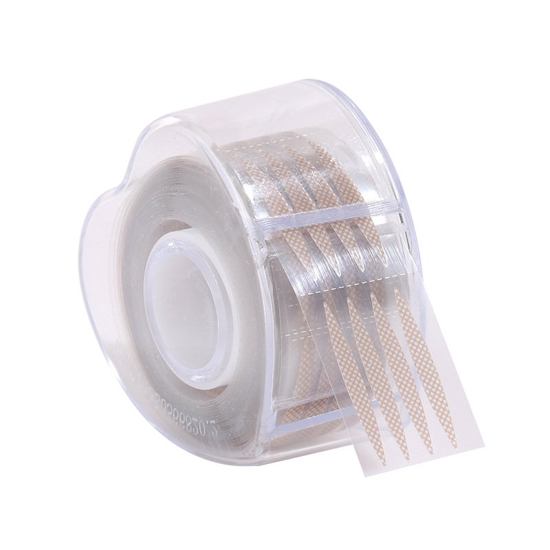 Makeup Artist Special Mesh Lace Double Eyelid Sticker Traceless Natural Invisible Strong Sticky Lasting Flesh Color Roll for Women