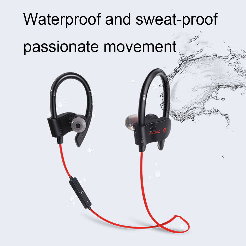 Excelay cross-border 558 bluetooth headset neck hanging in-ear sports anti-lost wireless music earplug source factory