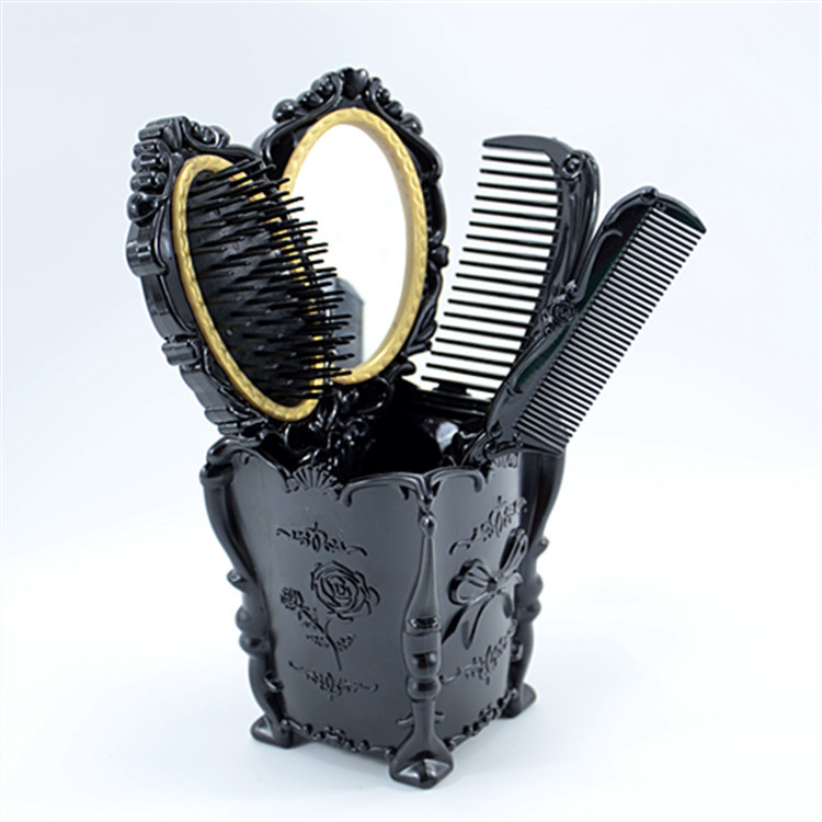 Hair comb desktop storage box dressing comb set foreign trade new Yiwu department store a large number of spot wholesale