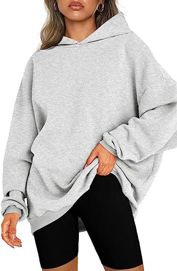 Women's Hoodie Oversized Hooded Sweatshirt Casual Long Sleeve Pullover Loose Lightweight Autumn Clothing 2023