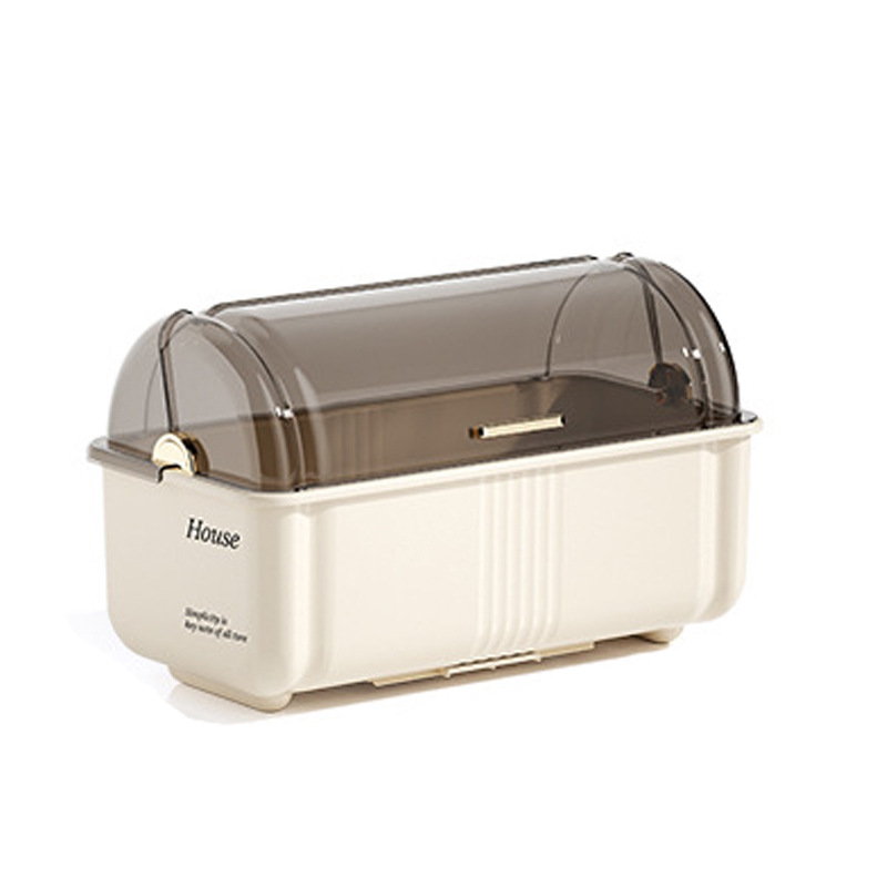 Bowl and Chopsticks Storage Box Storage Rack for Dishes and Dishes Kitchen Household Multifunctional Draining Rack with Lid Cupboard Storage Box