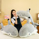 Amazon Hot Creative Shark Cat Pillow Plush Toy Cute Pacifying Doll Children's Birthday Gift for Women