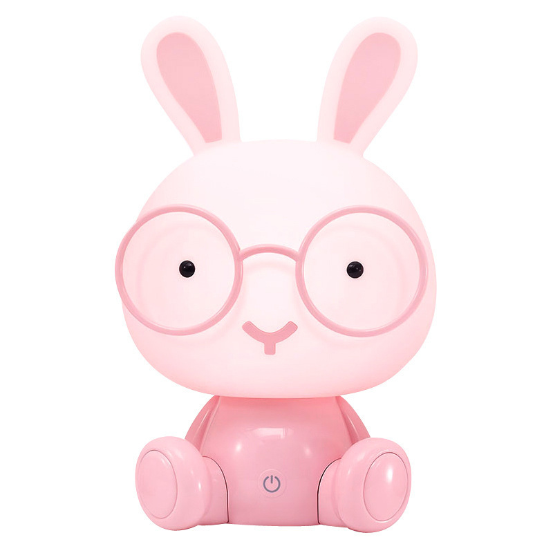 led touch dimming table lamp 3 cartoon touch bedroom bedside lamp cartoon Panda usb plug-in night light