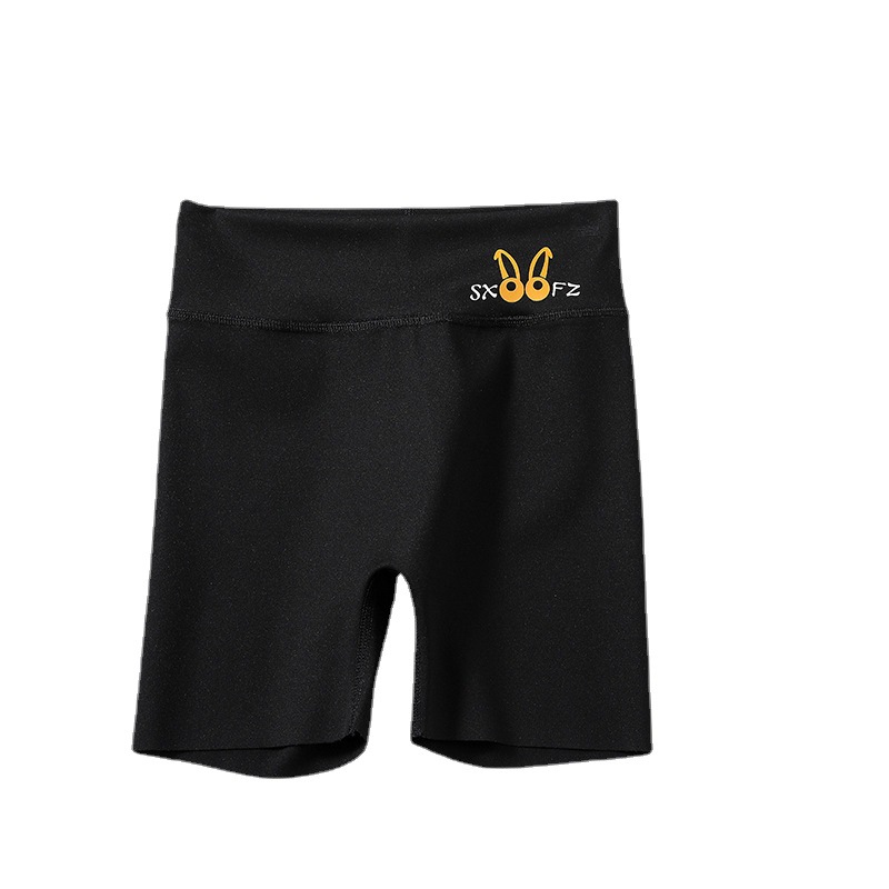 Girls Three Points Shark Pants Summer New Stretch Sports Rabbit Ears Girls Shorts Yoga Barbie Children's Pants