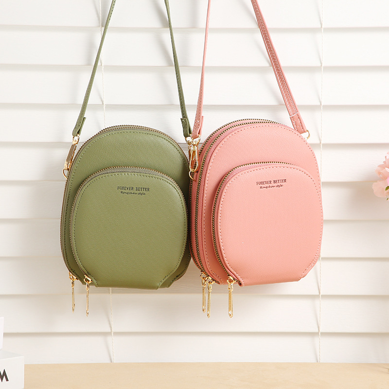 Lonny New Mobile Phone Bag Women's Wallet Long Large Capacity Multifunctional Mini Bag Shoulder Bag Crossbody Bag