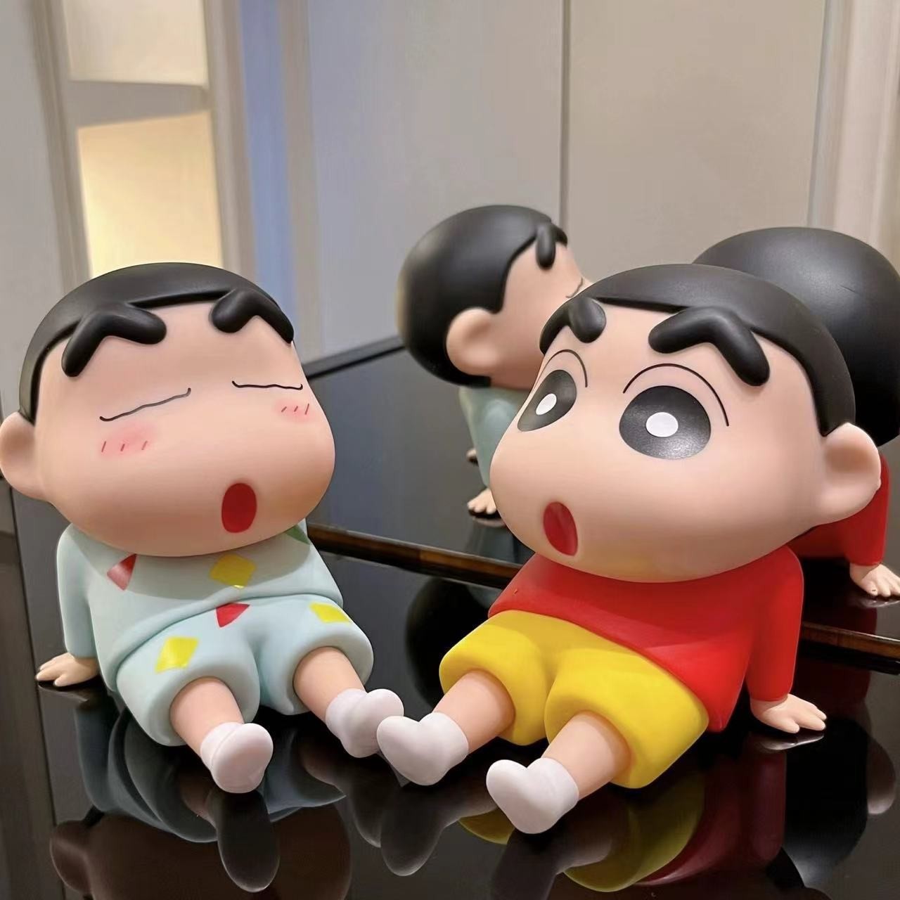Crayon Small New Mobile Phone Bracket Lazy Mobile Phone Holder Handmade Movable Model Cute Desktop Decoration Doll Gift