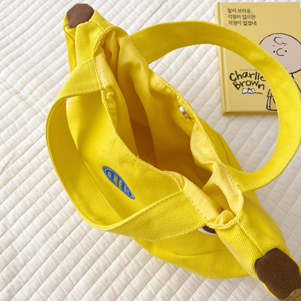 Korean INS Style Children's Banana Bag Portable Small Bag Girl's Small Bag Baby's Coin Purse