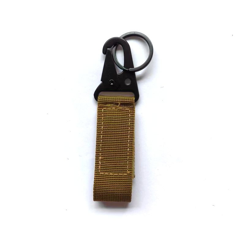 Spot multifunctional hawk key chain nylon hook military fan hook luggage belt hook key chain