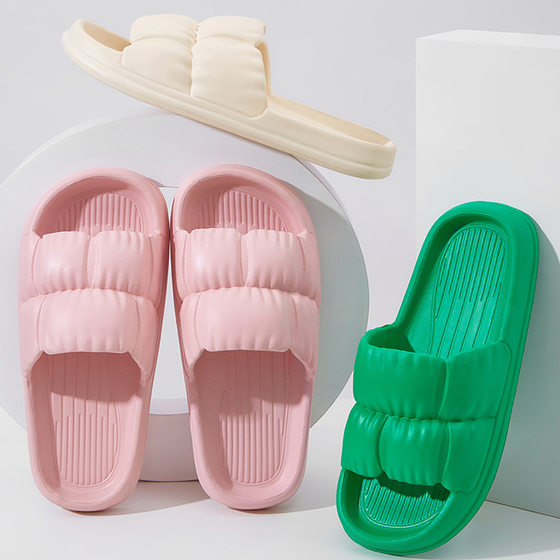 Couple's Special Slippers Summer Household Bathroom Non-Slip Sandals and Slippers Women's Indoor Lightweight Balcony Home Shoes