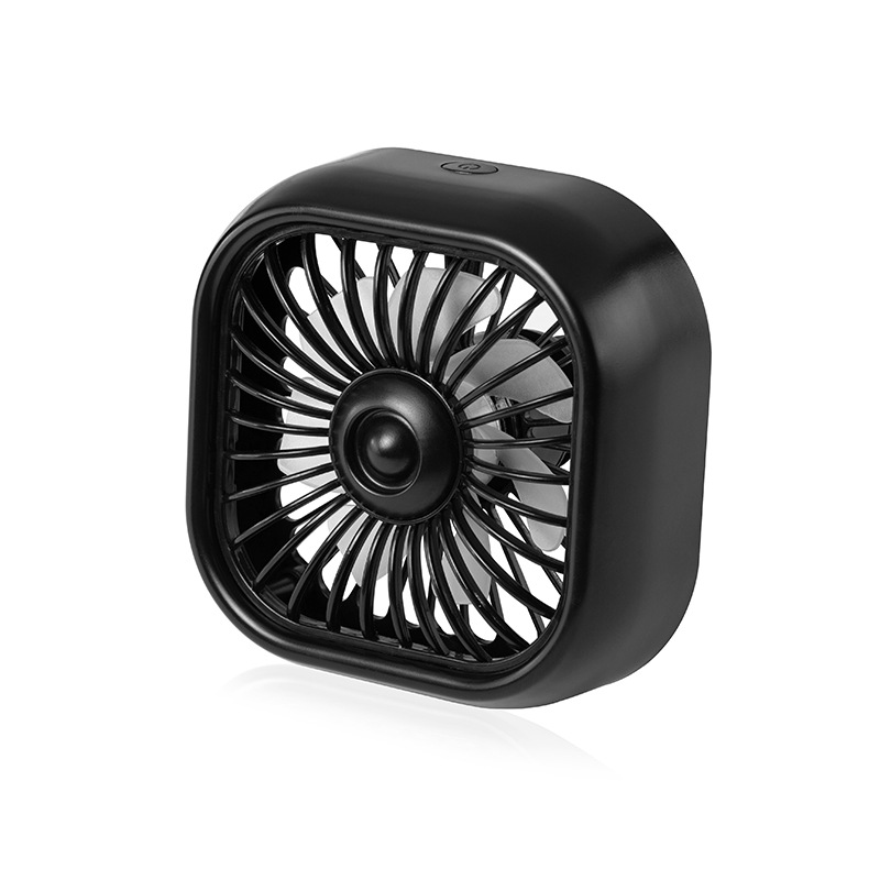 Wholesale colorful mini car fan cross-border with air conditioning large wind outlet usb small fan gift