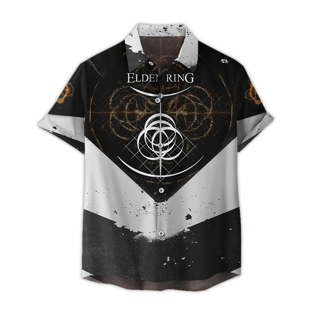 Elden Ring Game Peripheral Series 3D Digital Printing Men's Fashionable Loose Clothes