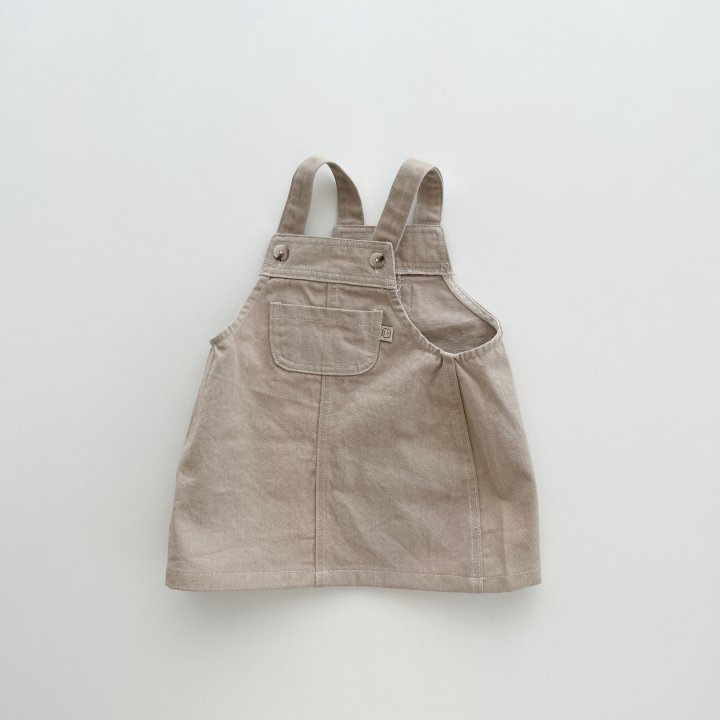 ins Korean Children's Wear Straps Skirt Spring 2023 New Arrival Small and Medium-Sized Baby Girl's Skirt Cute Girl's Denim Skirt