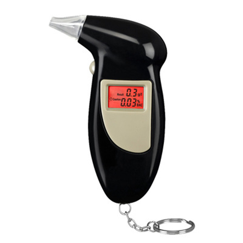 Automotive supplies portable alcohol tester with backlight cross-border blowing bird beak at68 alcohol tester