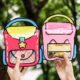 Dopamine Portable Self-sealing Bag Ins High-value Snacks Split Bag Children's Day Cute Accompanying Gift Packaging Bag