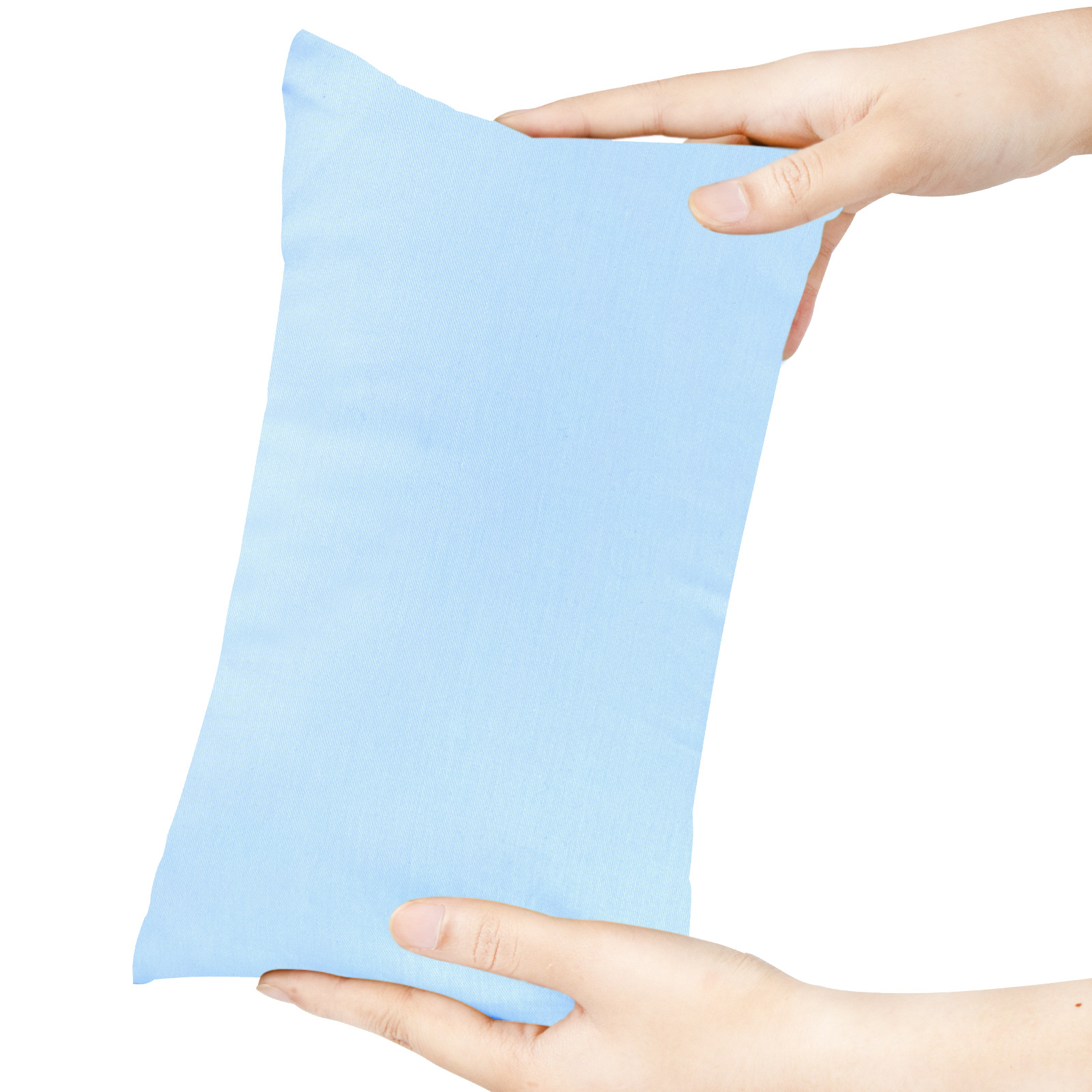 Cross-border mini pillow children's accompanying nap pillow car pillow adult neck pillow auxiliary pillow multi-purpose solid color pillow