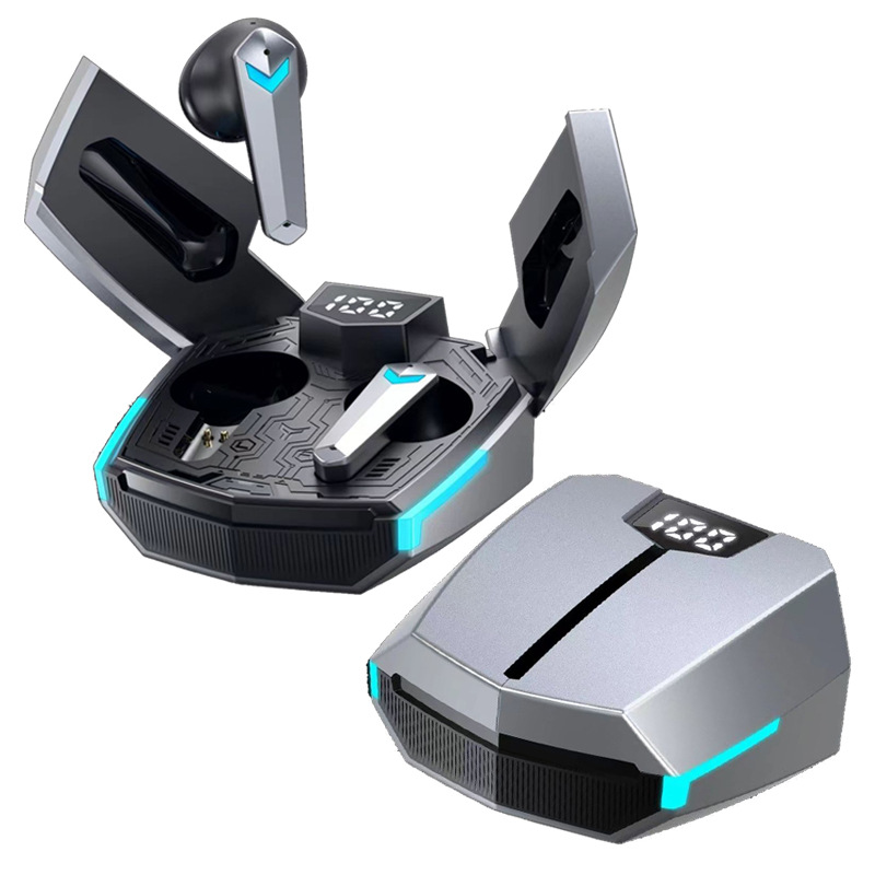 2022 new cross-border e-commerce game Bluetooth headset TWS e-sports game wireless headset sports running headset