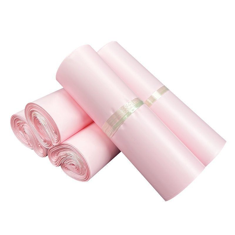 ins light pink express bag aircraft box waterproof bag clothing packaging bag e-commerce logistics express packing bag wholesale