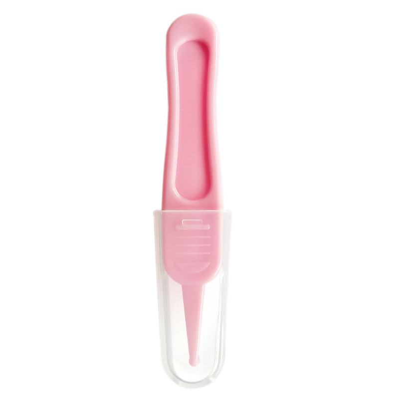 Baby toiletries baby Booger clip baby daily care cleaning tweezers round head safety clip wholesale