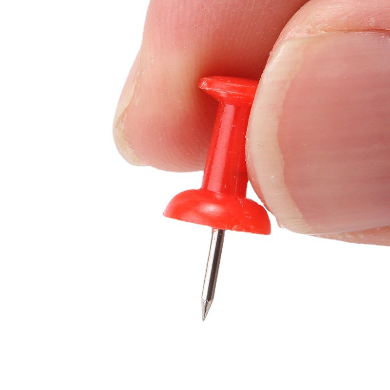 8mm short needle color drawing nail I-shaped nail glue push nail cork board nail felt nail needle length 8mm Cork felt