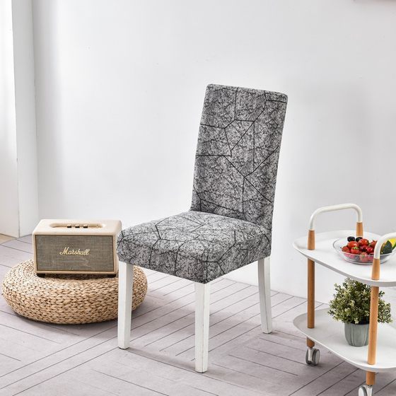 Available for cross-border elastic chair cover hotel chair cover dining chair cover conjoined elastic chair cover cover a generation of hair