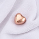 21L = 12.5MM * heart * rose gold