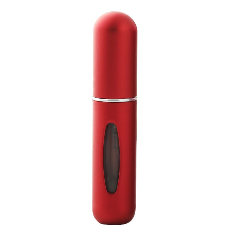 Spot round head perfume bottled 5ml bottom filling mini press spray travel portable travel Self-pumping