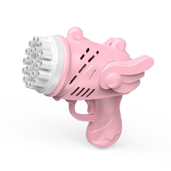 New Internet Celebrity Children's Bubble Machine Toy Wholesale Little Yellow Duck Fully Automatic Internet Celebrity Electric Bubble Gun Handheld Without Leakage