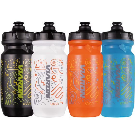 Viaron mountain bike Sports water bottle outdoor riding plastic water Cup squeeze anti-side leakage riding water bottle