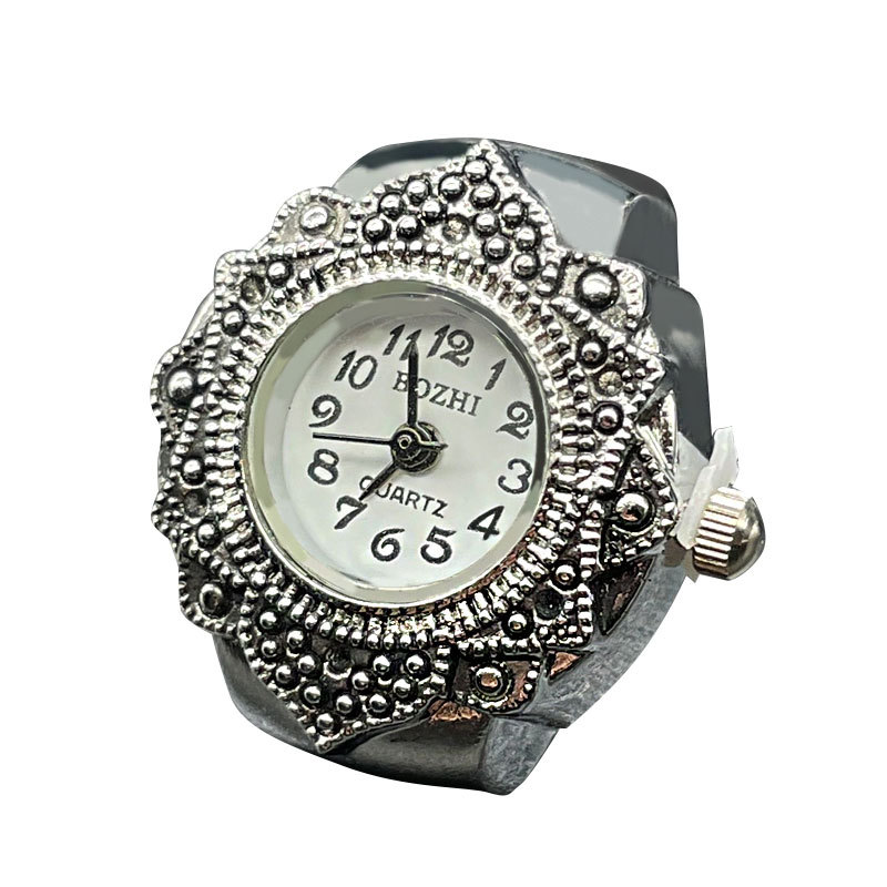 [Ring watch] cross-border e-commerce recommended simple atmosphere Joker men and women lovers explosion quartz watch wholesale