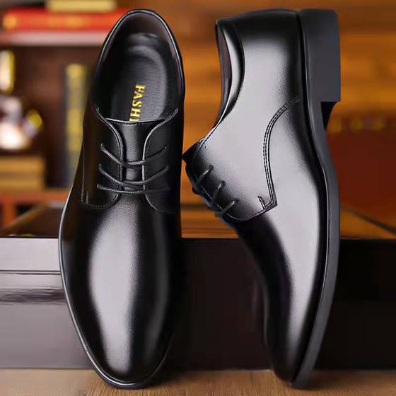 Spring and Autumn British Casual Business Dress Shoes Men's Shoes Inner Height Increase Shoes Wholesale Shoes Casual Shoes Suit
